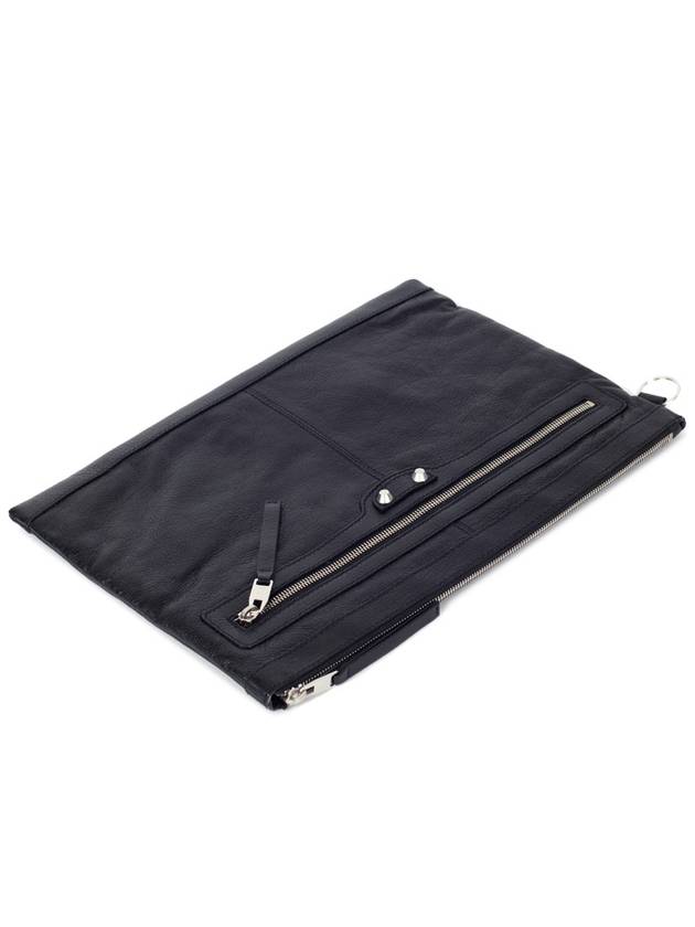 Luxury Balenciaga  Clip Large Clutch Bag Black