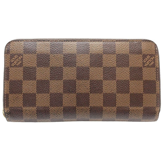 Louis Vuitton Damier Damier Canvas Ebene Galle Canvas Long Wallet (Bi-Fold)