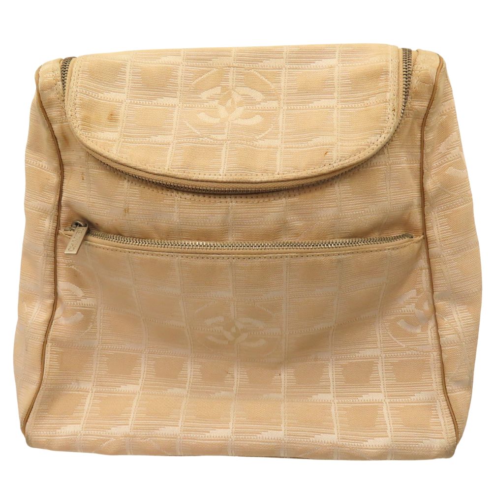 Chanel Nylon Leather New Travel Backpack A15958