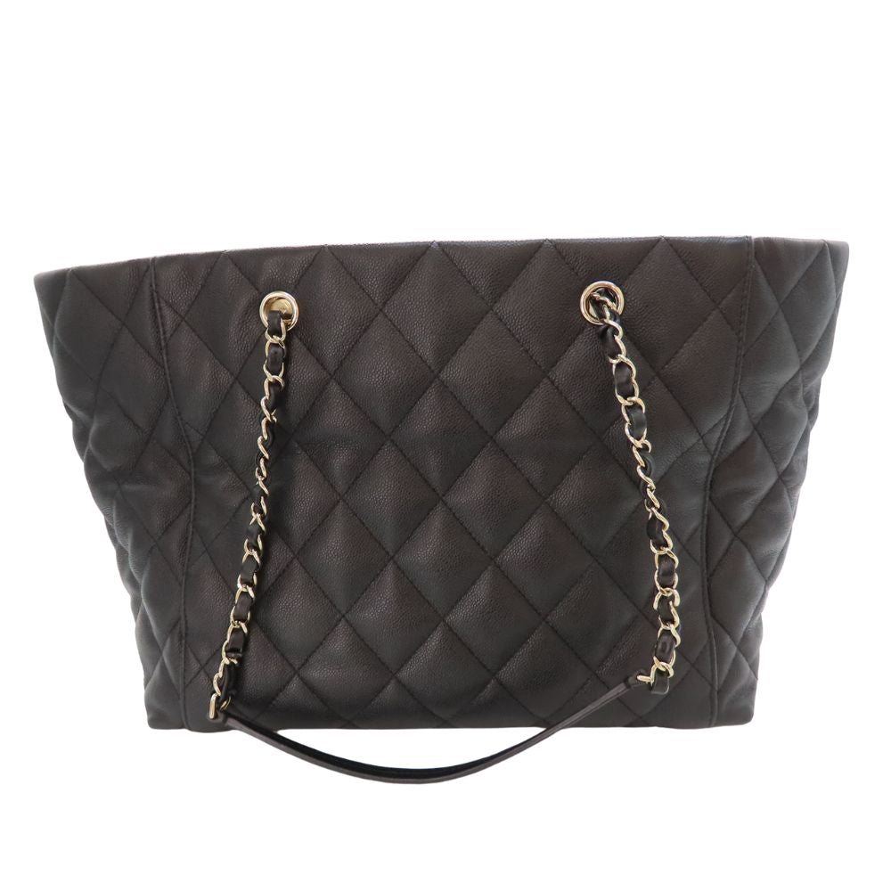Chanel Chain Tote Bag Caviar Tote Bag