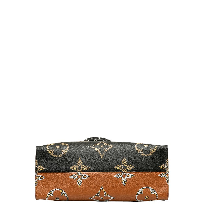Louis Vuitton Monograms Jungle M44674 Tortoise Bag PVC Noir Caramel