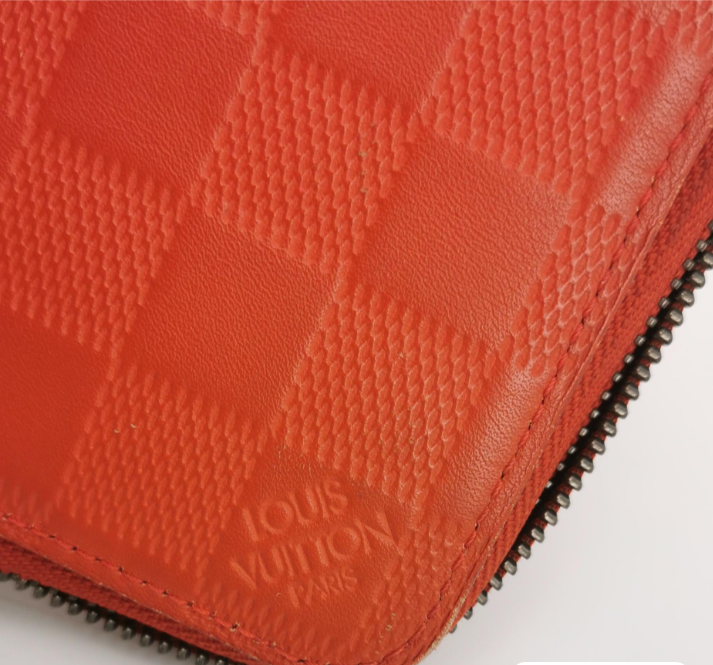 Preloved Louis Vuitton (LV)  Wallet 2014year orange 23052078306322