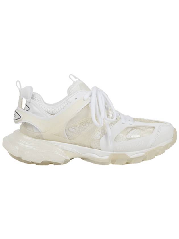 Luxury Balenciaga  Track Clear Sole Low Top Sneakers White