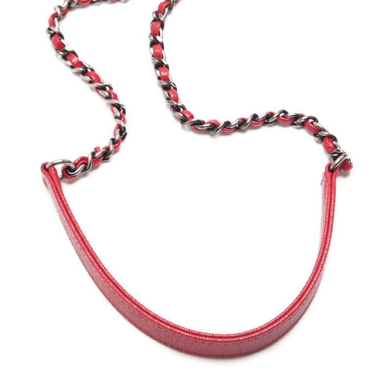 CHANEL Matrasse Coco Handle 2WAY Handbag Caviar S Red (Silver G ) Handbag  Shoulder Bag Ladies Handbag Hybrid 【 Delivery】 Netherlands Online