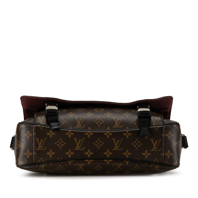 Louis Vuitton Monogram Clarence Shoulder Bag M40936 Brown PVC Leather  Louis Vuitton