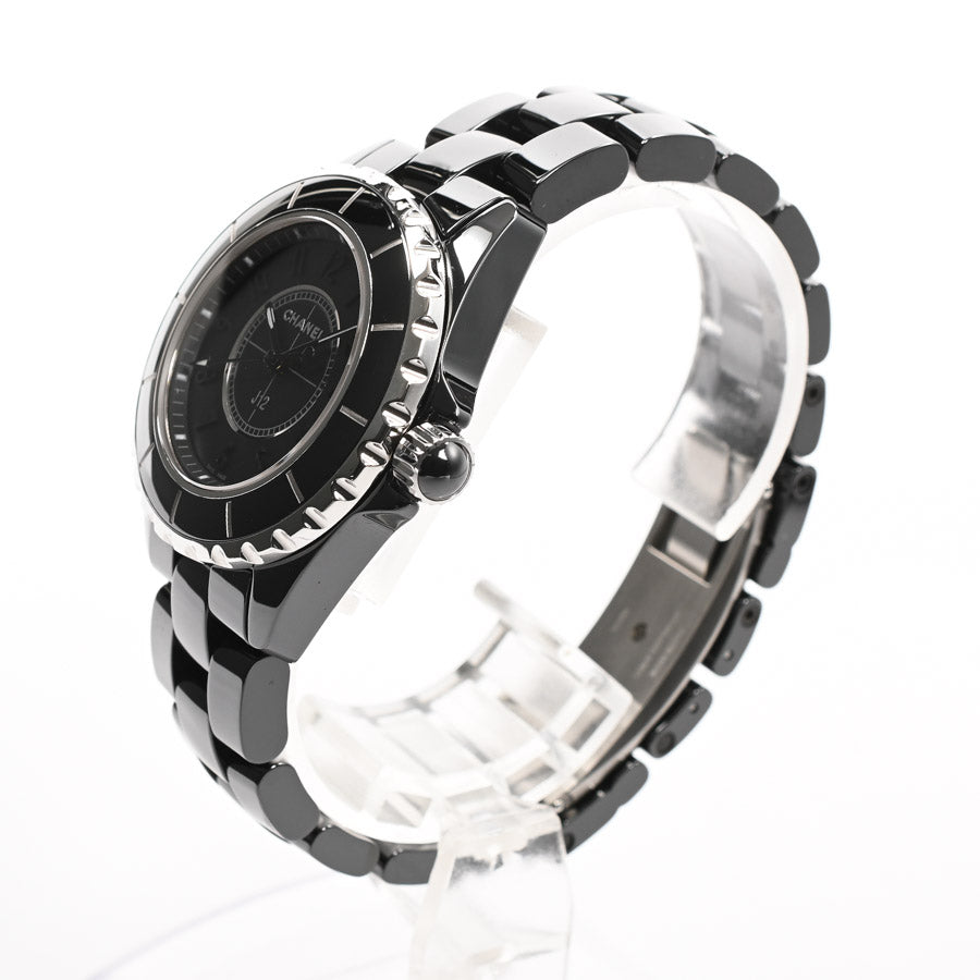 Chanel J12 33mm Black Intense Watch H3828 Black