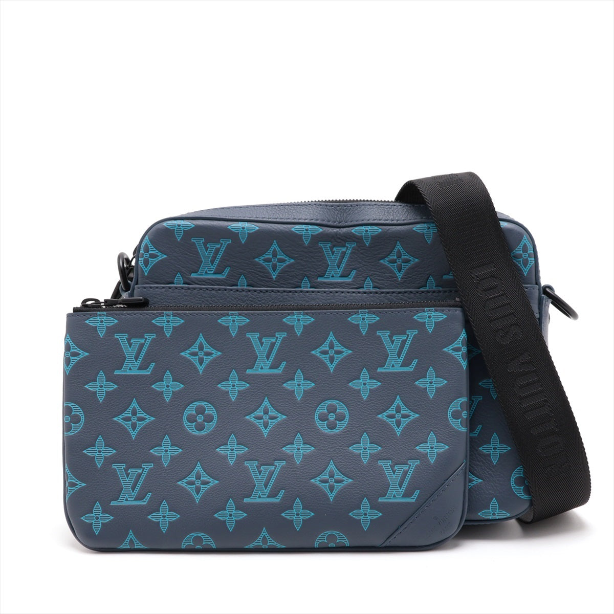 Louis Vuitton Monogram Shadow Trio Messenger M46604    Lack  Money