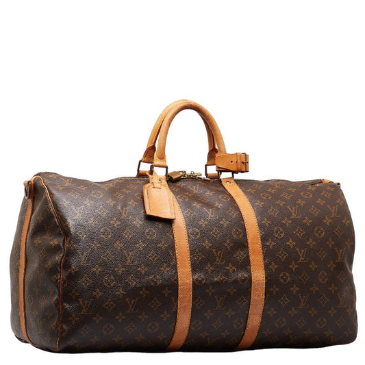 Louis Vuitton Monogram Kipur Bandouliere 55 Boston Bag Travel Bag M41414 Brown PVC Leather  Louis Vuitton