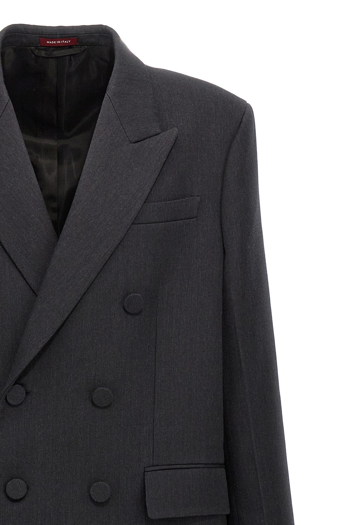 Gucci Men Double-Breasted Coat