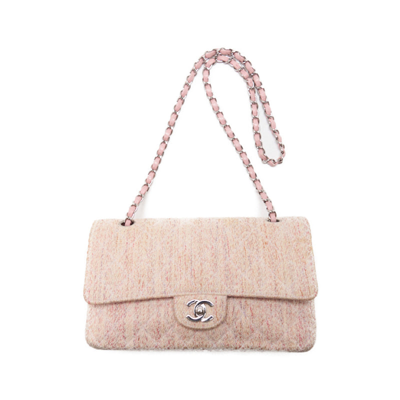 CHANEL 【CHANEL】 Turnlock Double Flap Chain Shoulder Tweede Pink (Silver G) Shoulder Bag Mini Shoulder Bag  Bag Hybrid 【 Delivery】 Eb Yaboo Online