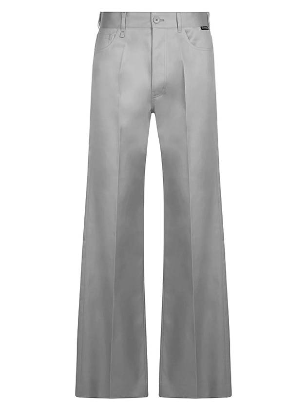 Luxury Balenciaga  Fluid Wide Pants Pearl Grey