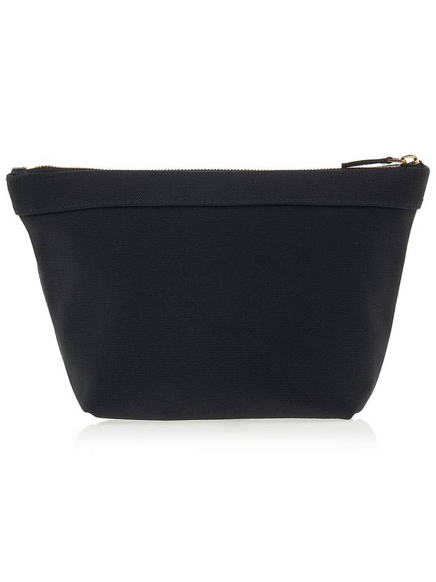 Luxury Balenciaga  Logo Print Jumbo Pouch Bag Black
