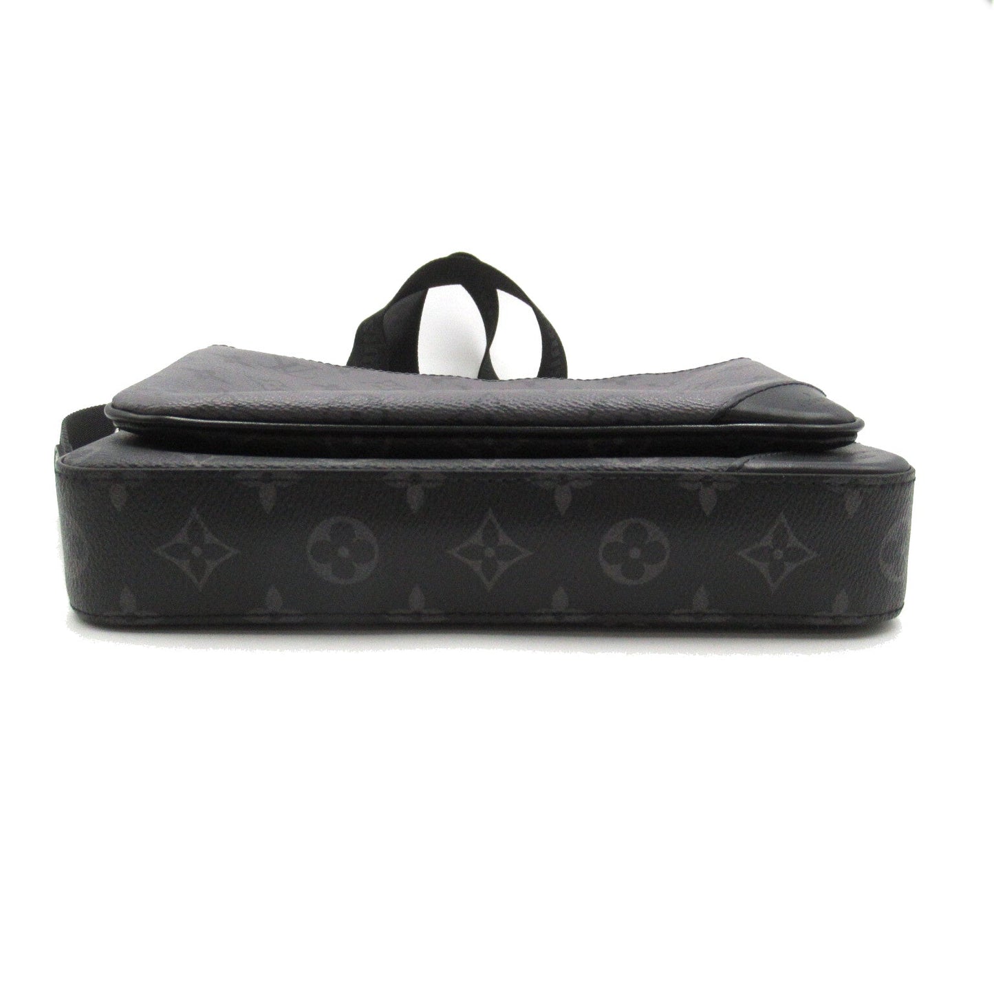 Louis Vuitton Trio Messengers Shoulder Bag PVC Coated Canvas Monogram Exclusively   Black M69443