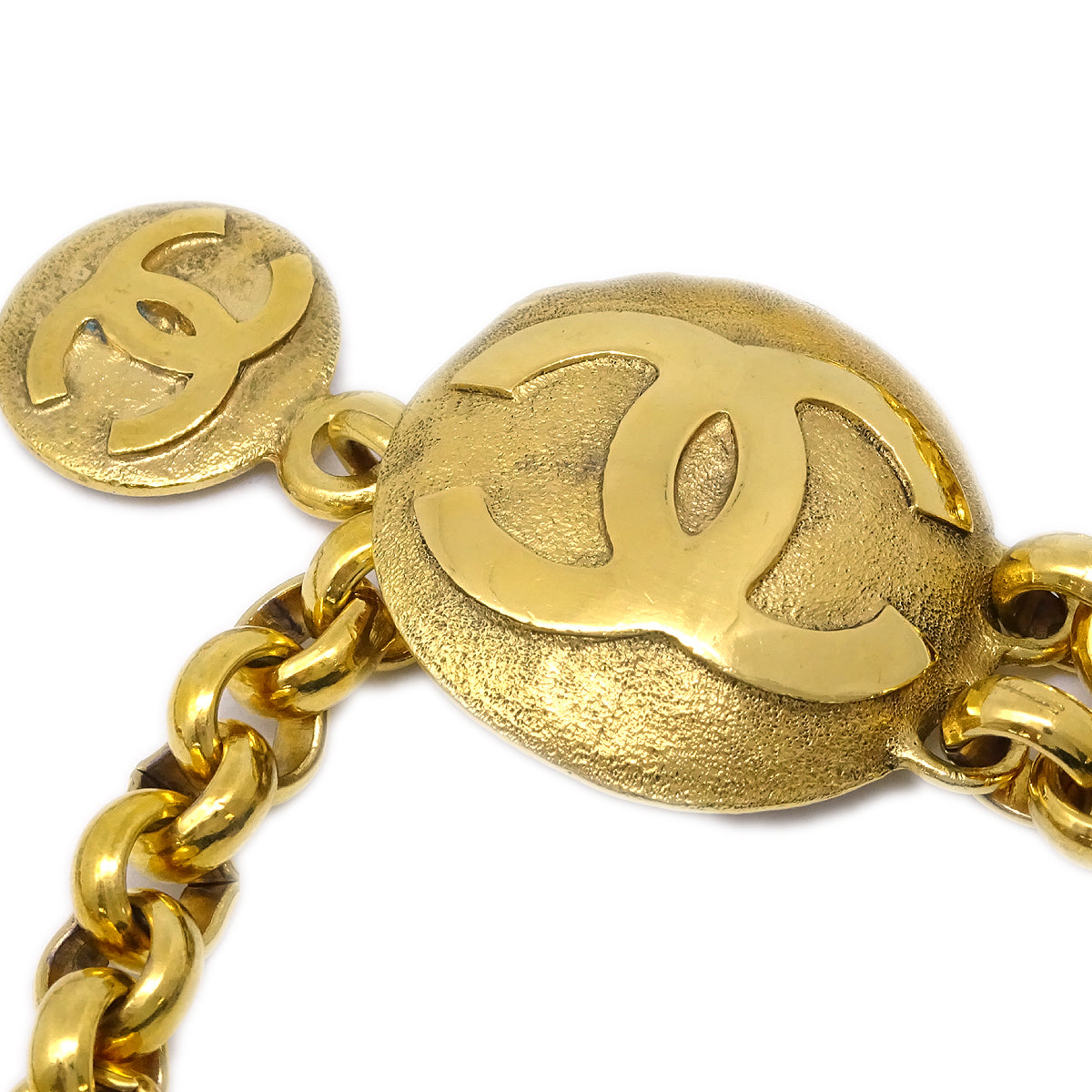 Chanel Medallion Gold Chain Belt 29/6123 Small Good