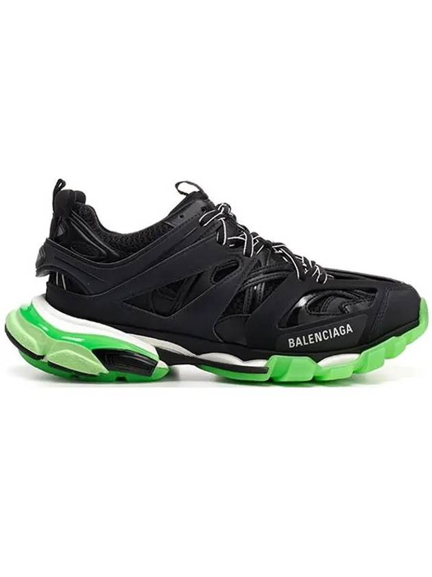 Luxury Balenciaga  Track Low Top Sneakers Glow Black