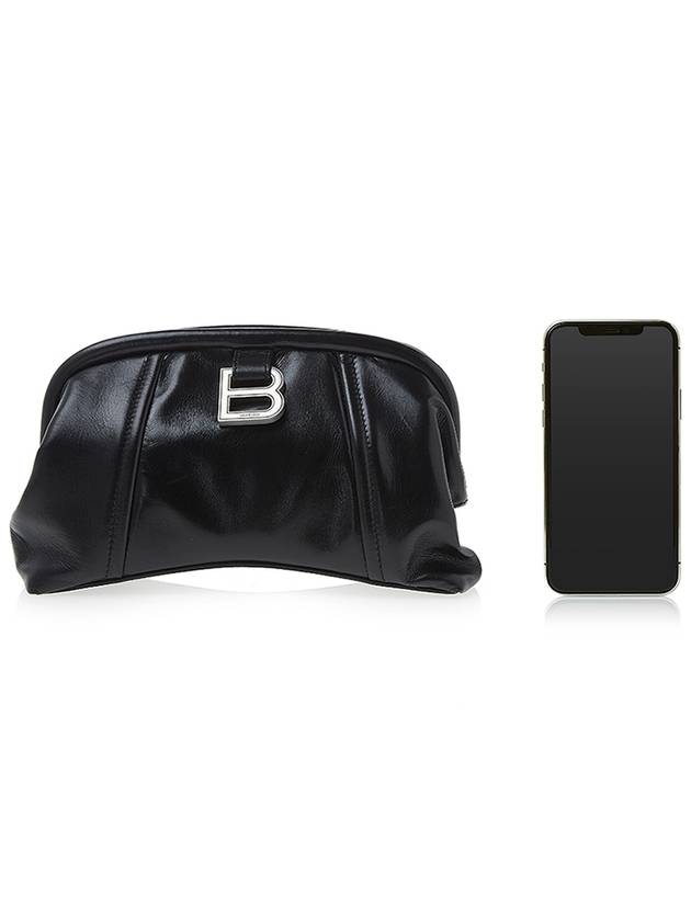 Luxury Balenciaga  Editor XS Clutch Bag Black