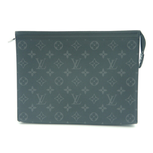 Louis Vuitton Monogram Eclipse Clutch Bag Handbag