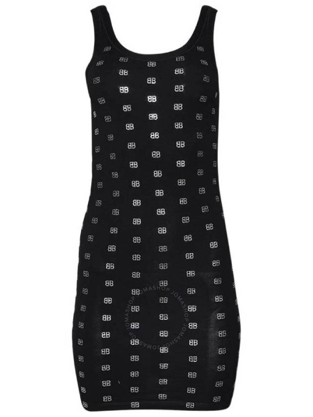 Luxury Balenciaga  Luxury Balenciaga  Uw Strass Tank Top, Size Small