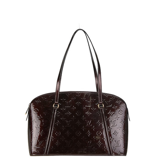Louis Vuitton Monogram Vernis Avalon  Shoulder Bag M91745 Rouge Forest Wine Red Patent Leather  Louis Vuitton