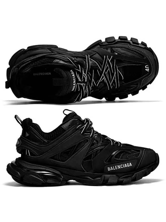 Luxury Balenciaga  Track Low Top Sneakers Black