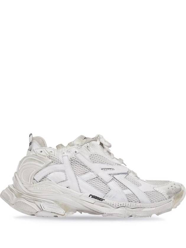 Luxury Balenciaga  Runner Low Top Sneakers White