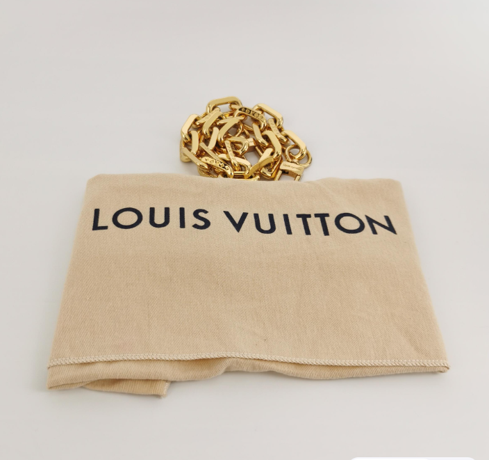 Preloved Louis Vuitton (LV) Coussin bag sheepskin beige 27cm*20cm*12cm 24080478811607