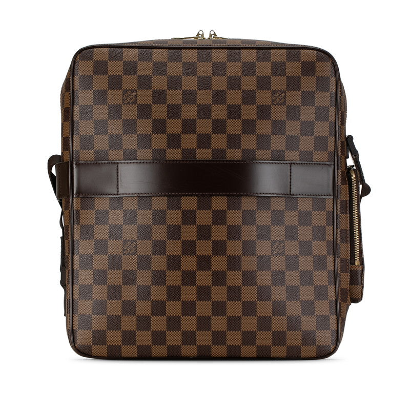 Louis Vuitton Damier Olaf N41440 Brown PVC Leather  Louis Vuitton