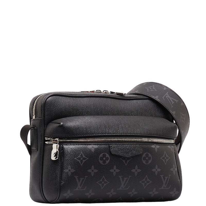 Louis Vuitton Monogram Eclipse Outdoor Messenger PM Shoulder Bag M30233 Noir Black PVC Leather  Louis Vuitton