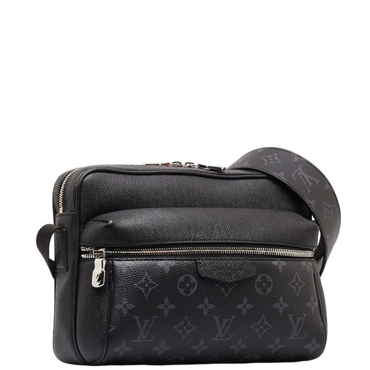 Louis Vuitton Monogram Eclipse Outdoor Messenger PM Shoulder Bag M30233 Noir Black PVC Leather  Louis Vuitton
