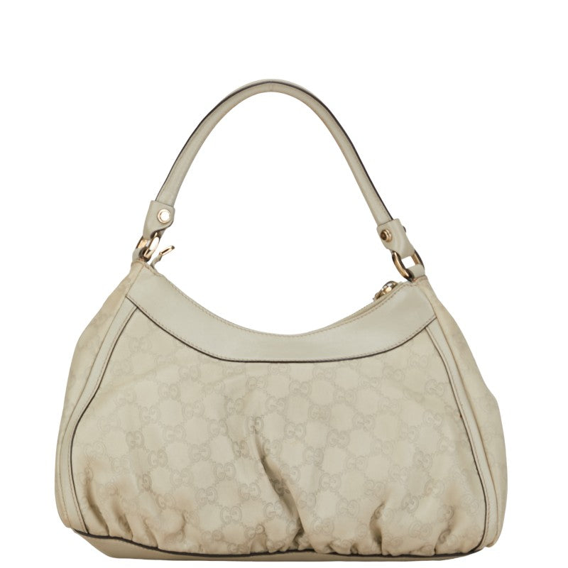 Gucci Abbey One-Shoulder Handbag 190525 Ivory White Leather  Gucci