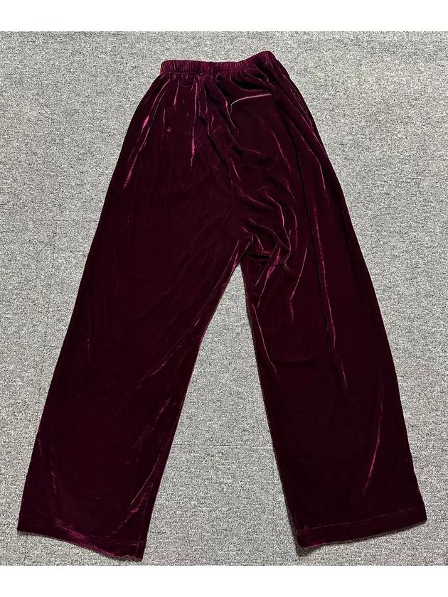Luxury Balenciaga  Lenciaga velor pants 26 29