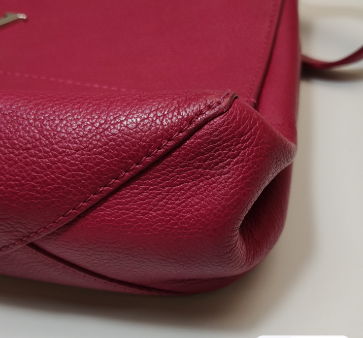 Preloved Louis Vuitton (LV) Lockme bag Red 27.5cm 24081578825946