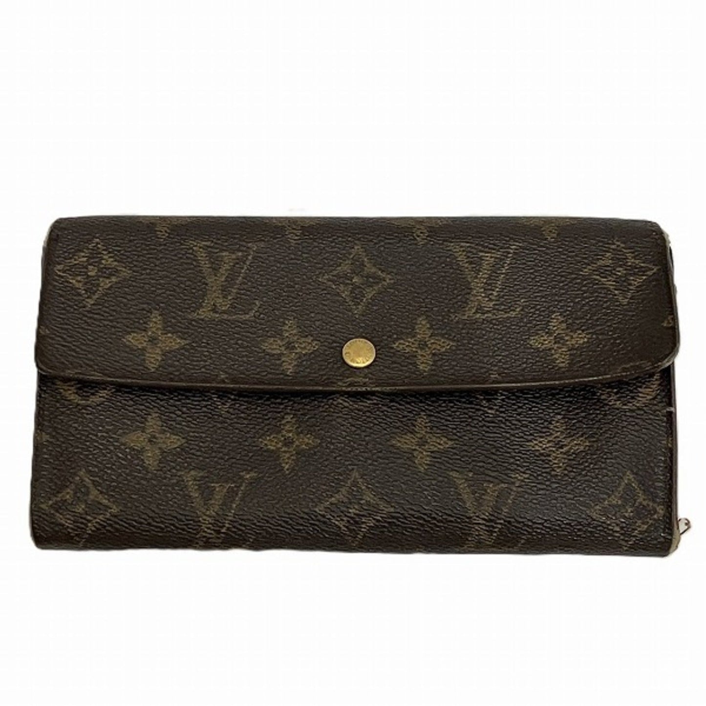 Louis Vuitton Monogram  Monogram Long Wallet (Bi-Fold)