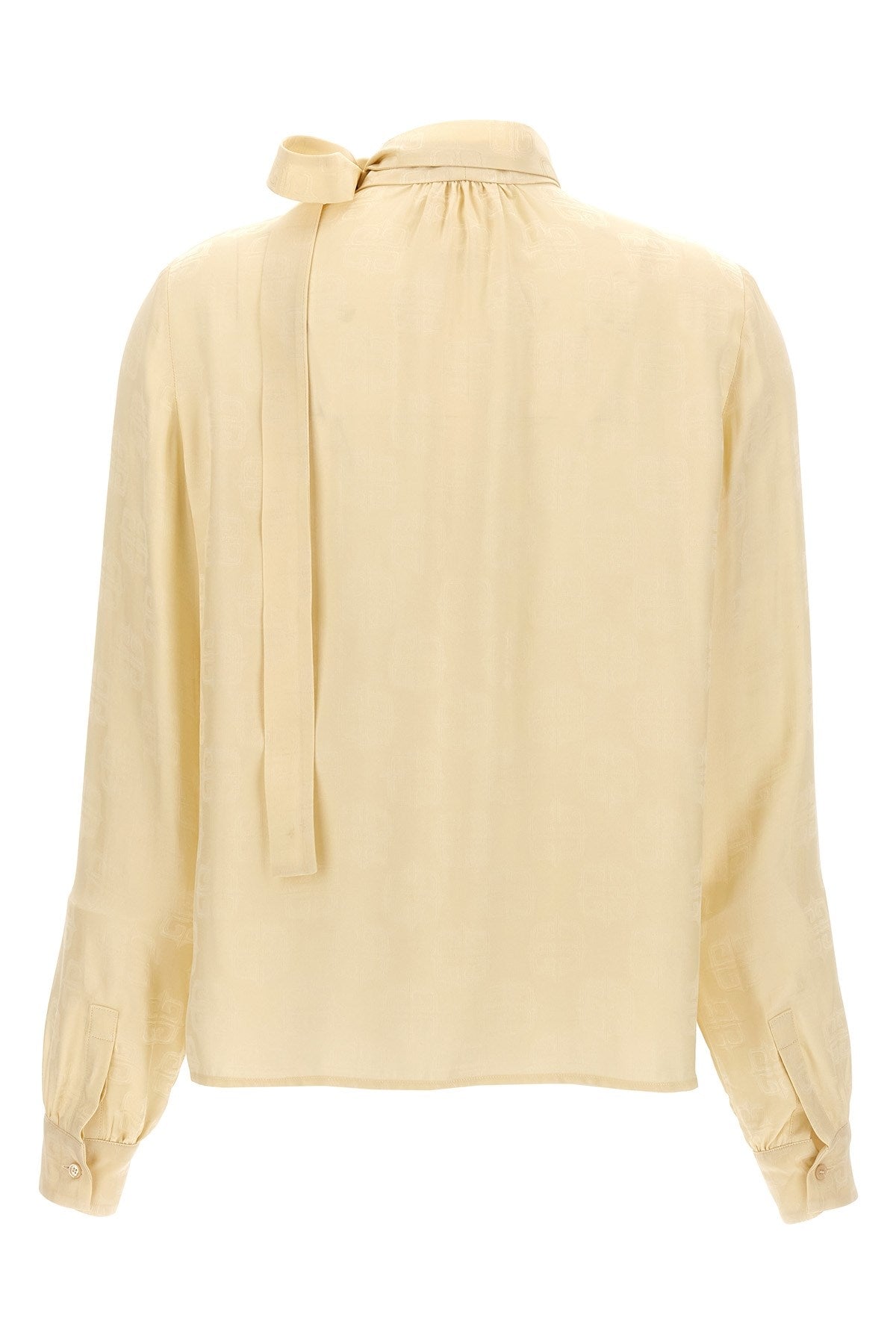 Givenchy Women Logo Lavalliere Shirt