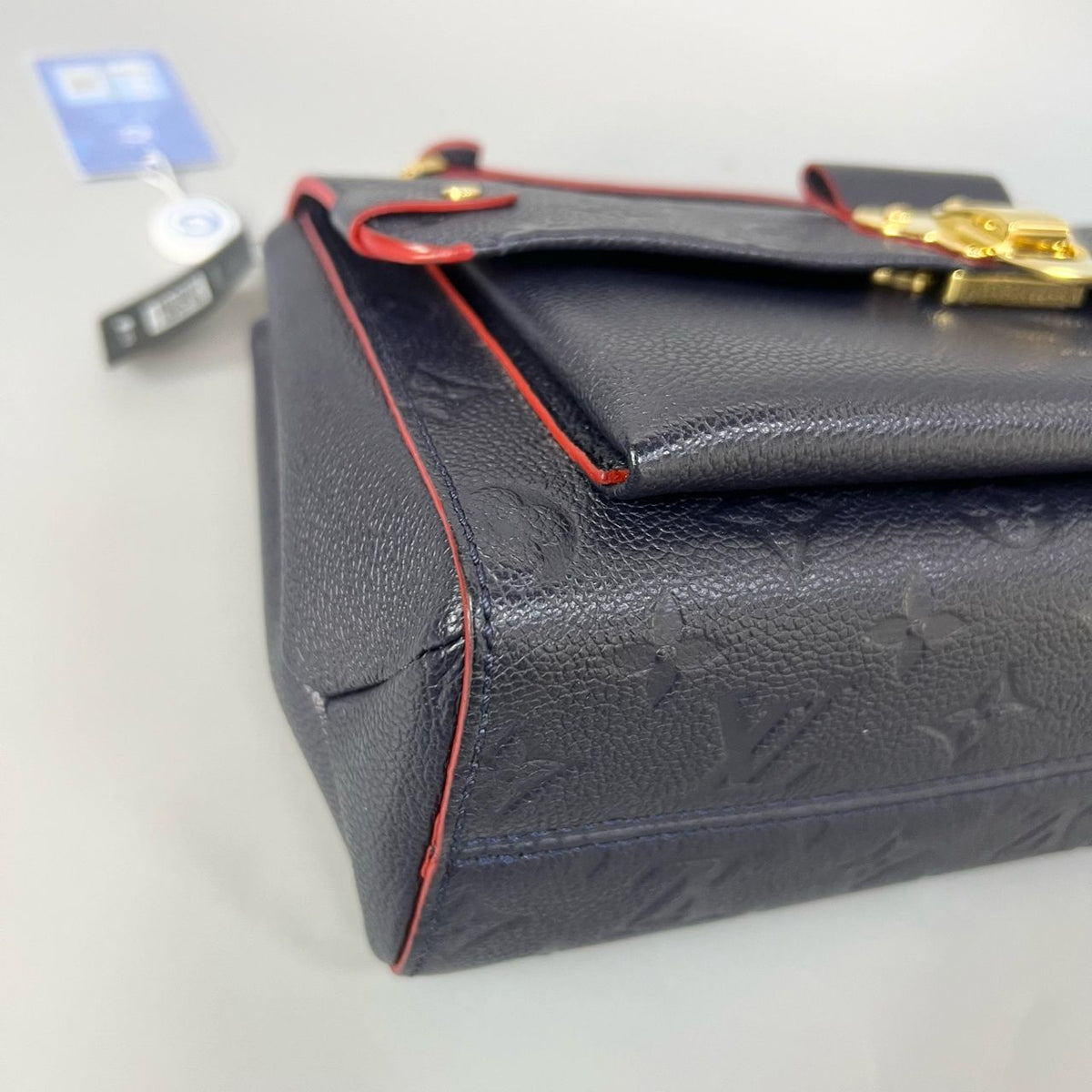 Preloved Louis Vuitton (LV) Vavin bag blue 25cm*18cm XJ11382