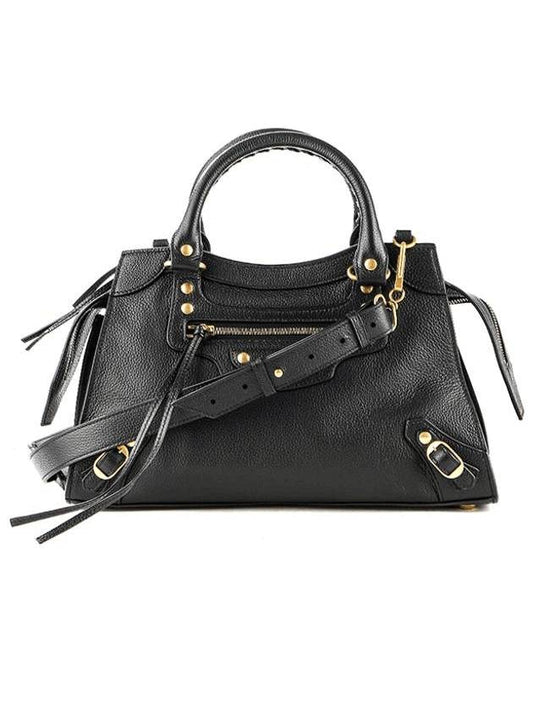 Luxury Balenciaga  Neo Classic Small Shoulder Bag Black