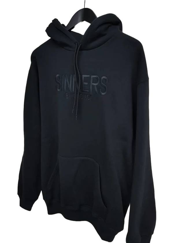 Luxury Balenciaga  Sinners Hoodie Black