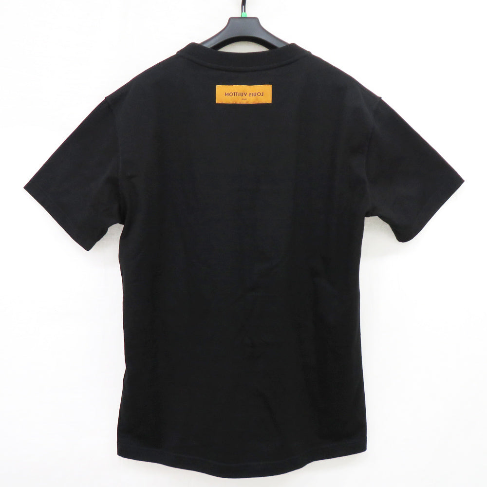 Louis Vuitton LV Cartoon   Black Size M 2021SS Cotton LV  Tops Apparel Clothes Mens