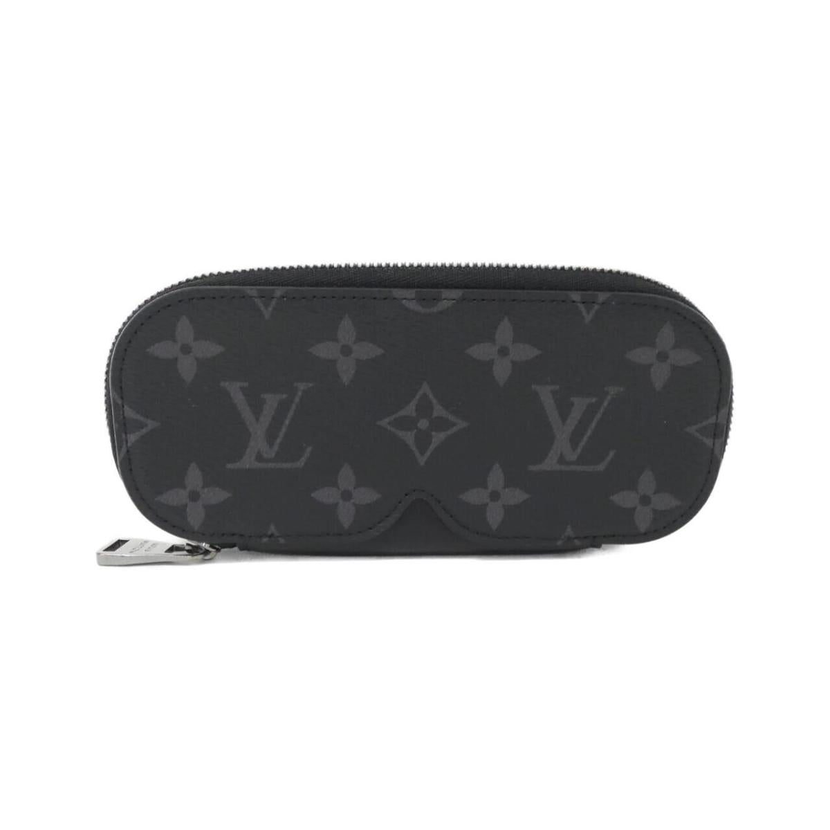 Louis Vuitton Monogram Eclipse Etui Runnet Glass Case GM GI0654