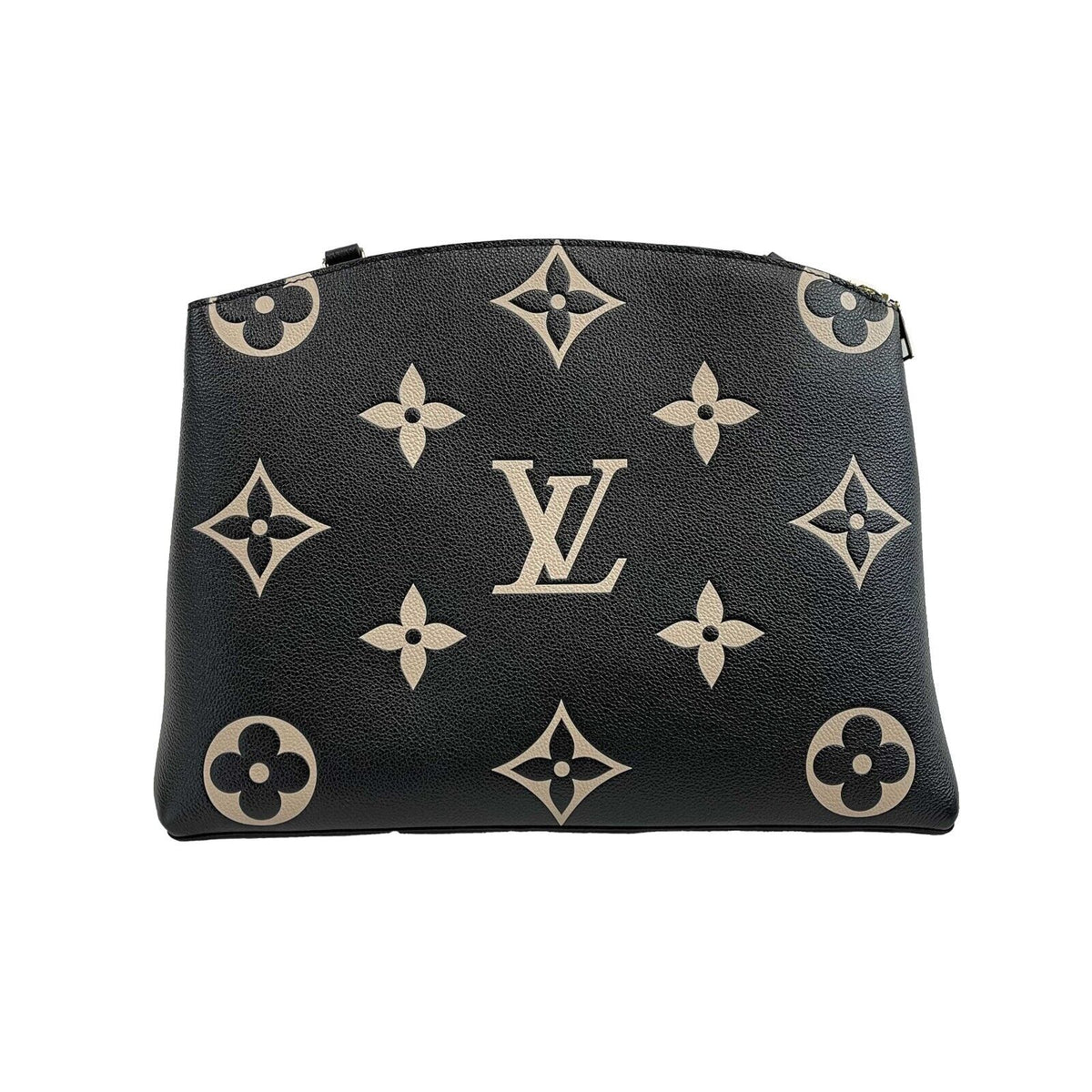 LOUIS VUITTON NEW Grand Palais Large Bicolor Monogram Top Handle w/ Strap
