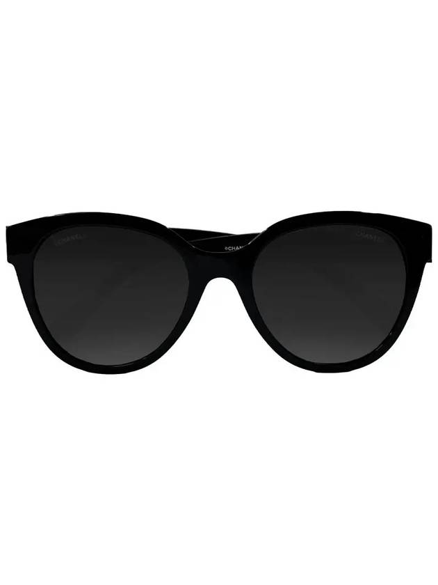 Eyewear Butterfly Acetate Sunglasses Black Chanel
