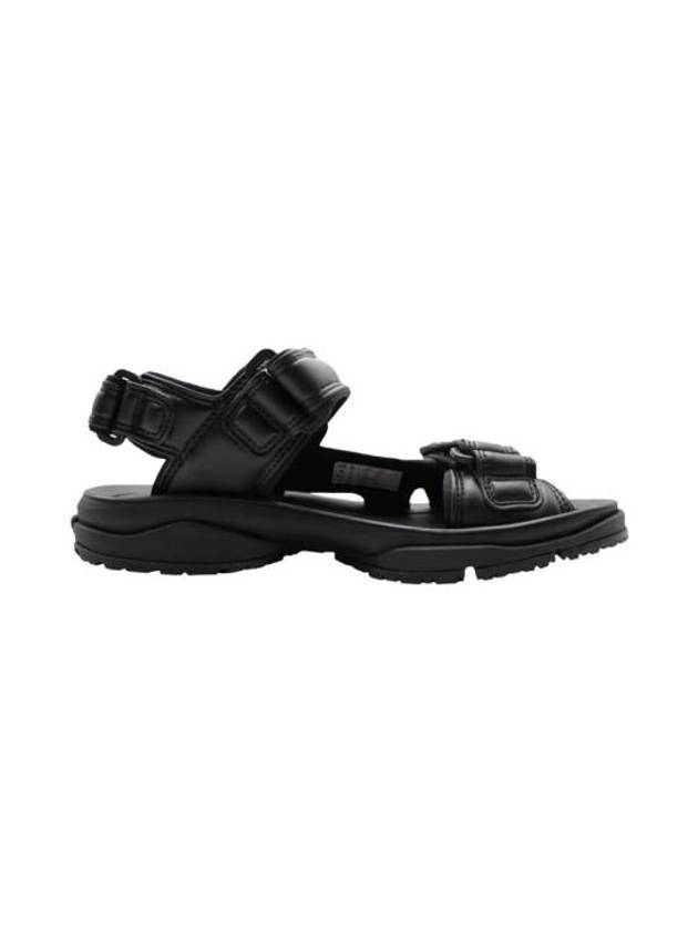 Luxury Balenciaga  Tourist Sandals Black