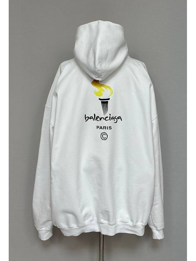 Luxury Balenciaga  Flame Hoodie 115