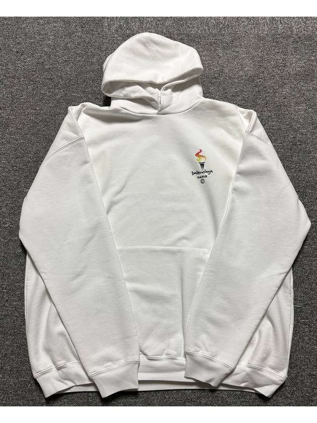 Luxury Balenciaga  Flame Hoodie 115