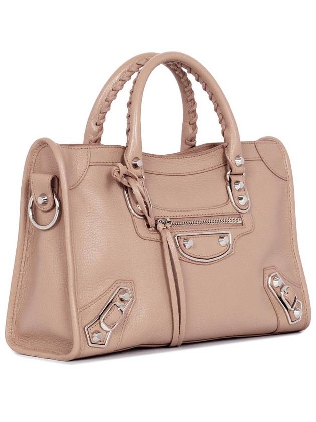 Luxury Balenciaga  Metallic Edge Mini City Tote Bag Pink