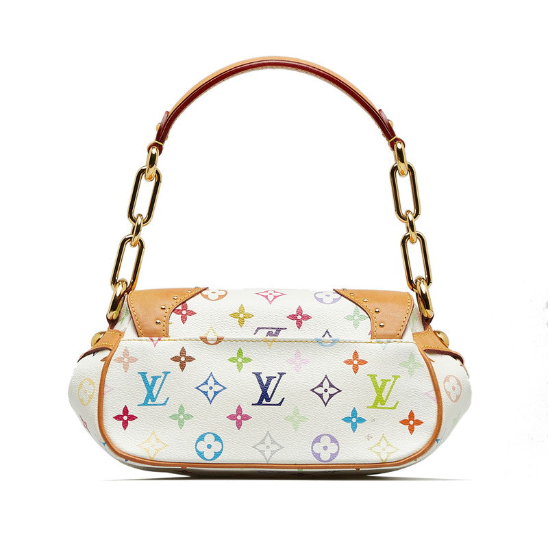 Louis Vuitton Multicolor Marilyn Shoulder Bag M40127 Bronze White PVC Leather  Louis Vuitton