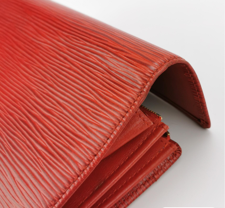 Preloved Louis Vuitton (LV)  Wallet 1995year red 24062178756620