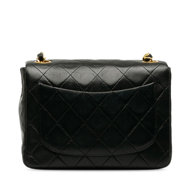 Chanel Mini Mattress Chain houlder Bag Black   Chanel