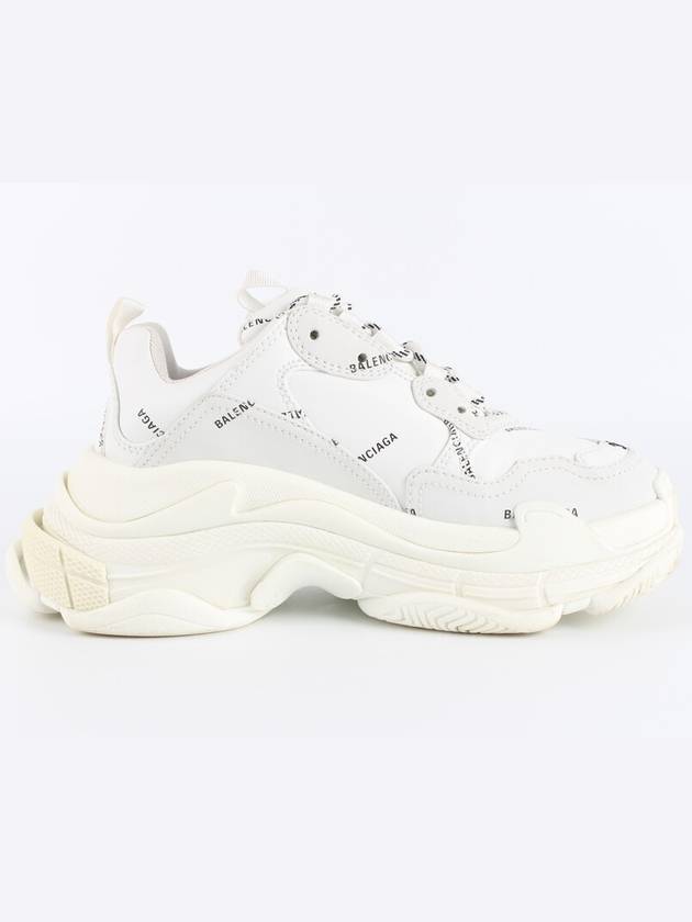 Luxury Balenciaga  Triple S Multi Logo White 36 230