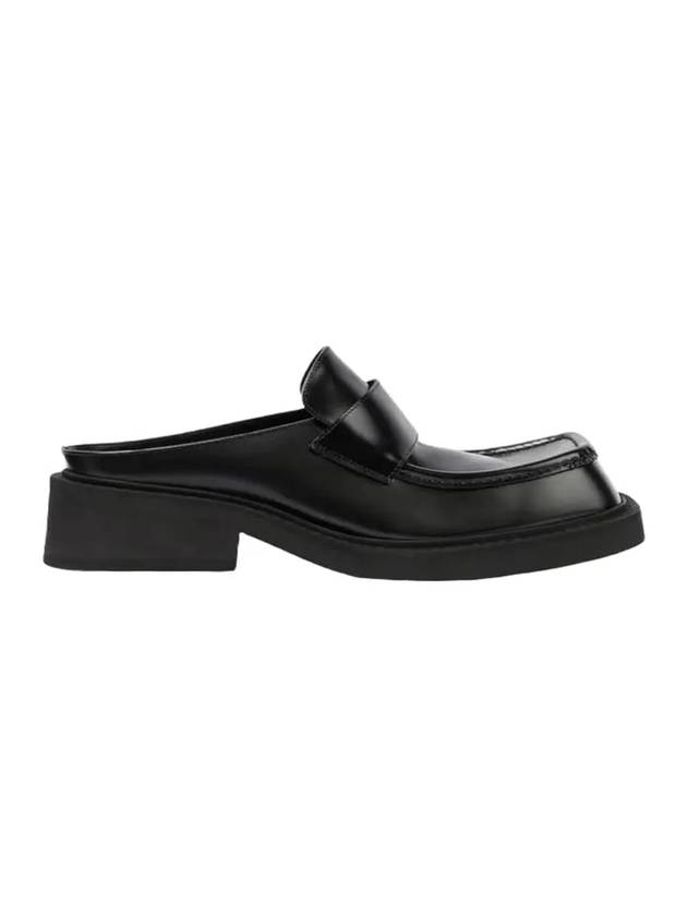 Luxury Balenciaga  Inspector 40MM Leather Bloafer Black